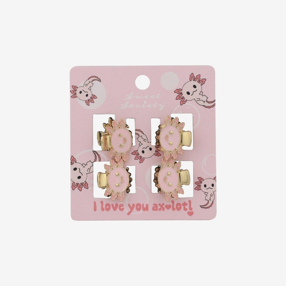Sweet Society Axolotl‎ Mini Hair Clips Hot Topic